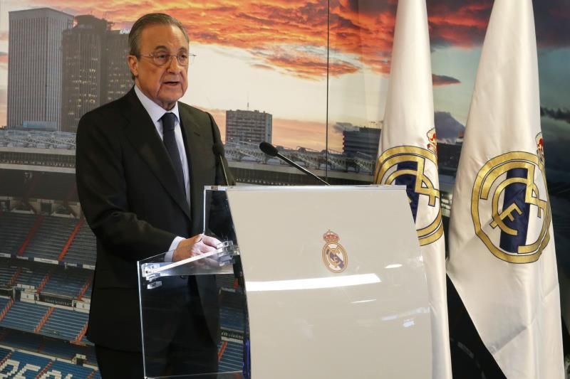 Florentino Pérez proclamado presidente del Real Madrid