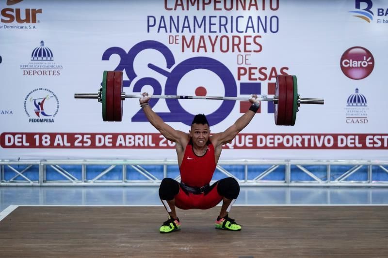 Colombia, EE.UU. y Venezuela dominan segunda fecha del panamericano de pesas