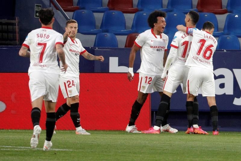 El Sevilla destroza récords: a sólo un punto de certificar la Champions a falta de seis partidos