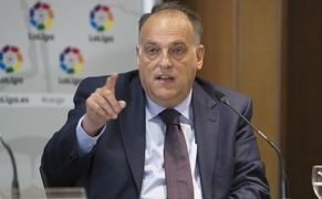 Tebas: "La amenaza de la Superliga se acabó para mucho tiempo"