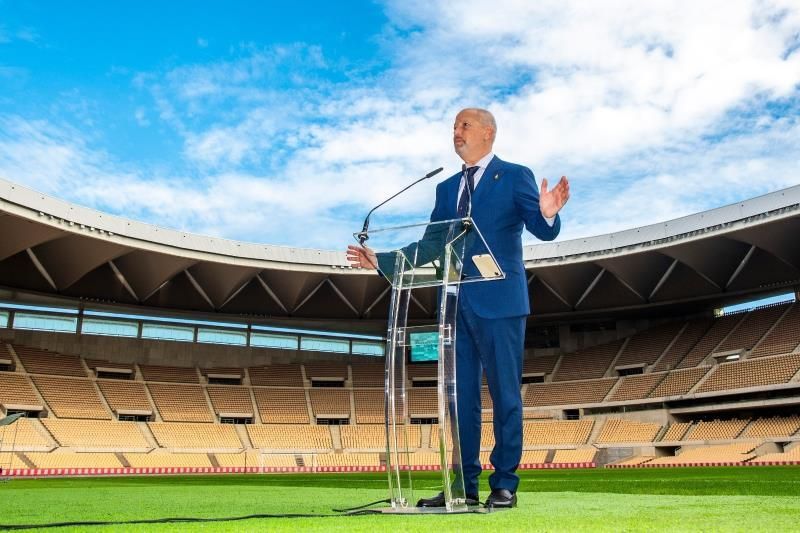 Imbroda: "Andalucía se coloca en el epicentro del deporte internacional"