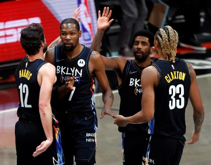 103-116. Durant y los Nets aseguran el pase a los playoffs con su triunfo sobre los Raptors