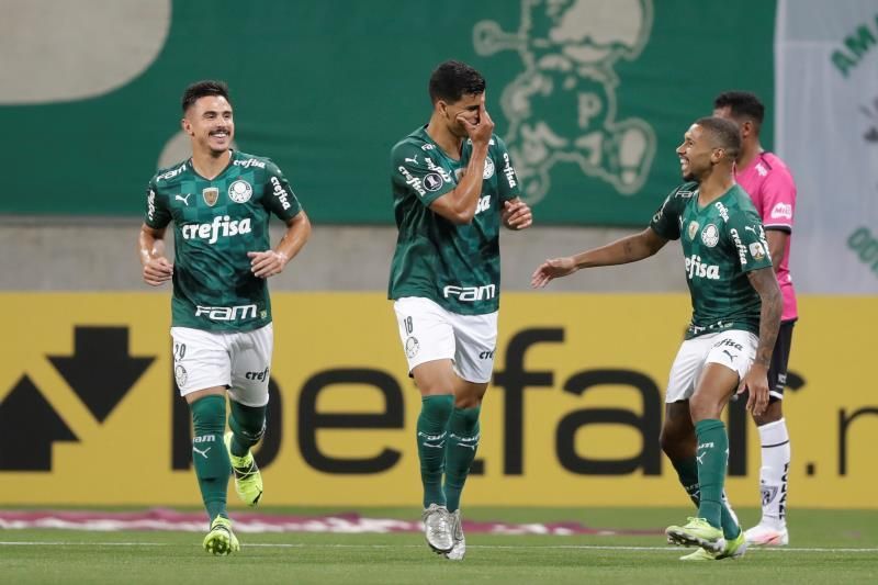 5-0. Palmeiras atropella a Independiente del Valle y sigue firme al frente del grupo A