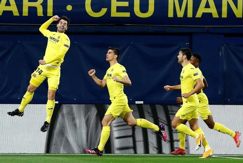 2-1. El Villarreal deja con vida a un Arsenal con 10 por la expulsión de Ceballos
