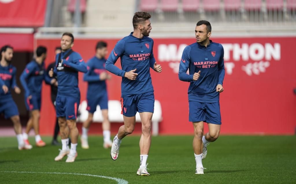 Baja importante en el entrenamiento del Sevilla