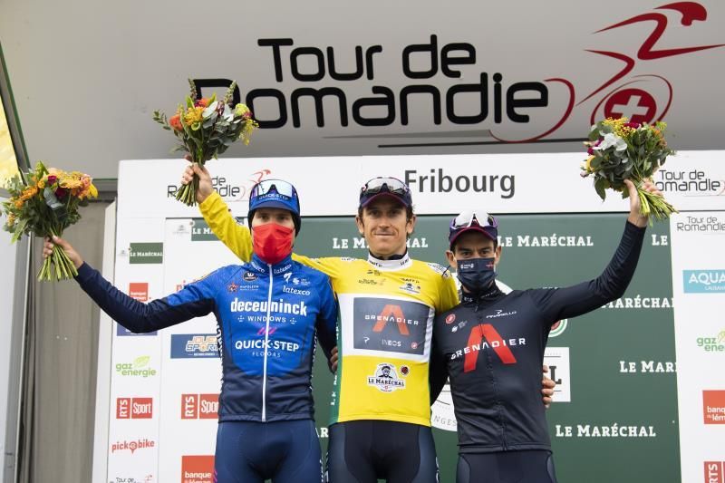 Geraint Thomas sentencia en la contrarreloj y gana el Tour de Romandía