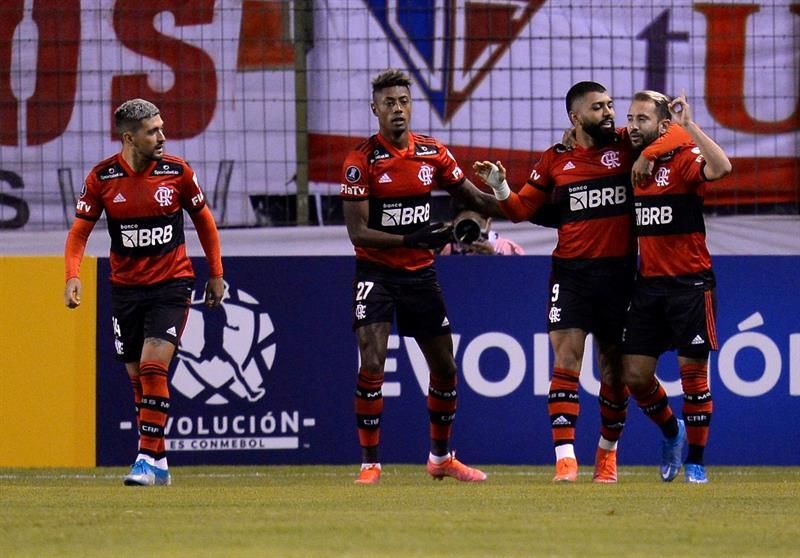 2-3. Flamengo gana con doblete de Gabigol y se afirma en la cima del grupo G de la Libertadores