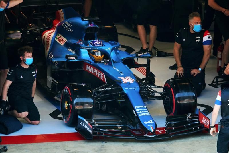 Fernando Alonso: "El tráfico me ha perjudicado en la última vuelta"