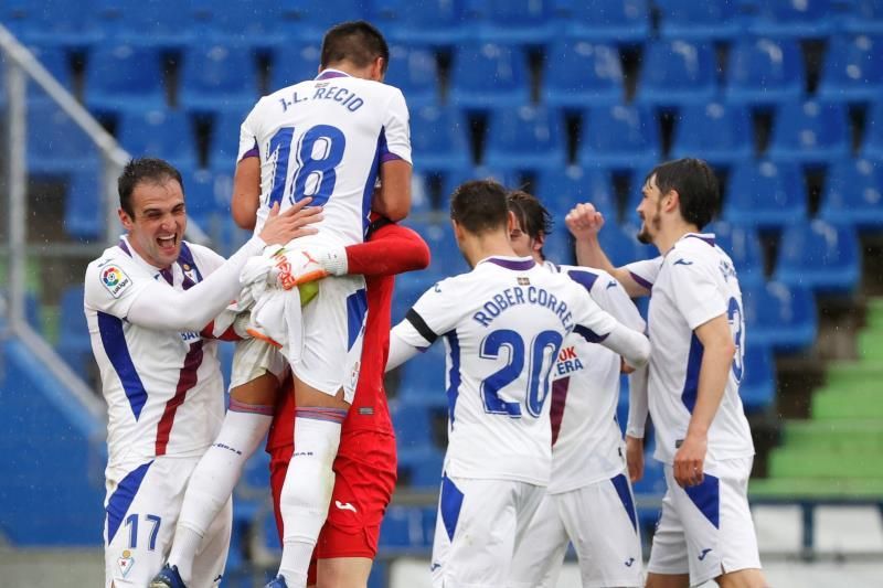 Getafe 0-1 Eibar: Maksimovic da aire a los armeros