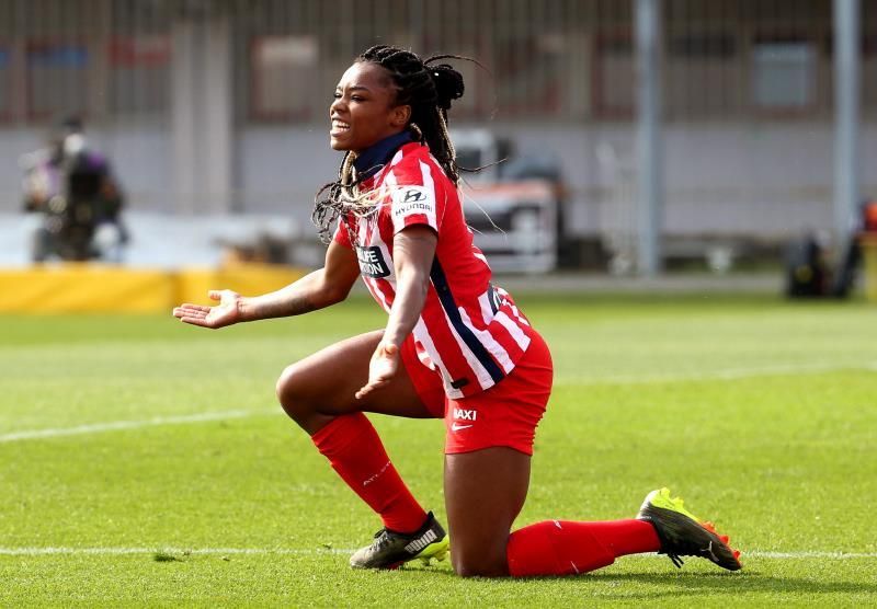 Un zarpazo de Ludmila da Silva resucita al Atlético de Madrid