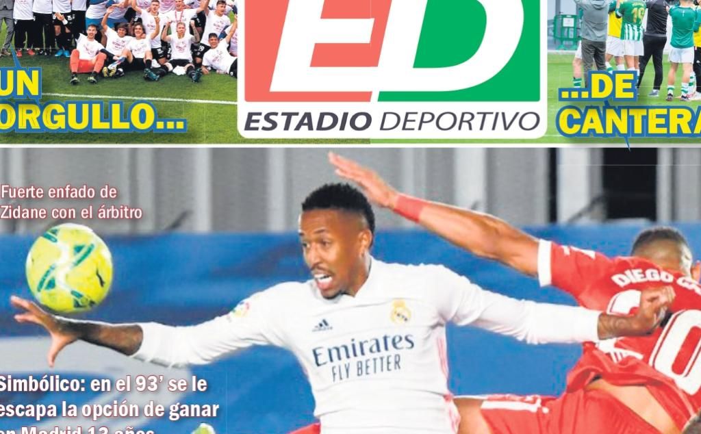 La portada de ESTADIO