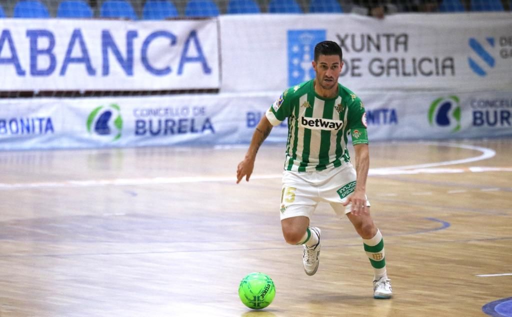El Betis Futsal cae ante un Burela que se acerca a la salvación (5-3)