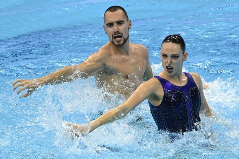 Pau Ribes y Emma García logran la medalla de plata en el dúo libre