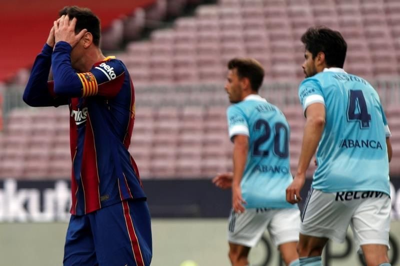 Barcelona 1-2 Celta: Un triste adiós a LaLiga