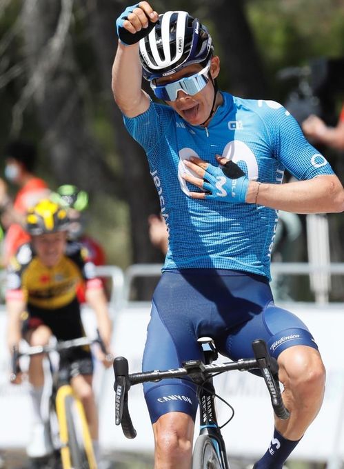 Recital del colombiano Miguel Ángel López para ganar etapa reina de la Vuelta a Andalucía y ser líder