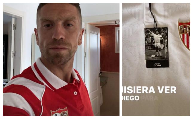 El Papu se viste de Maradona