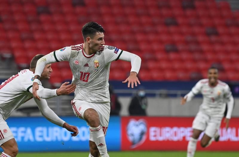 La estrella húngara Szoboszlai no jugará la Eurocopa por lesión