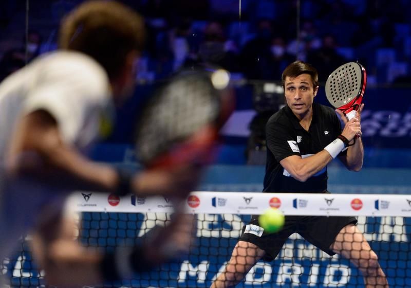 Cinco semanas de baja para Belasteguín por un desgarro muscular