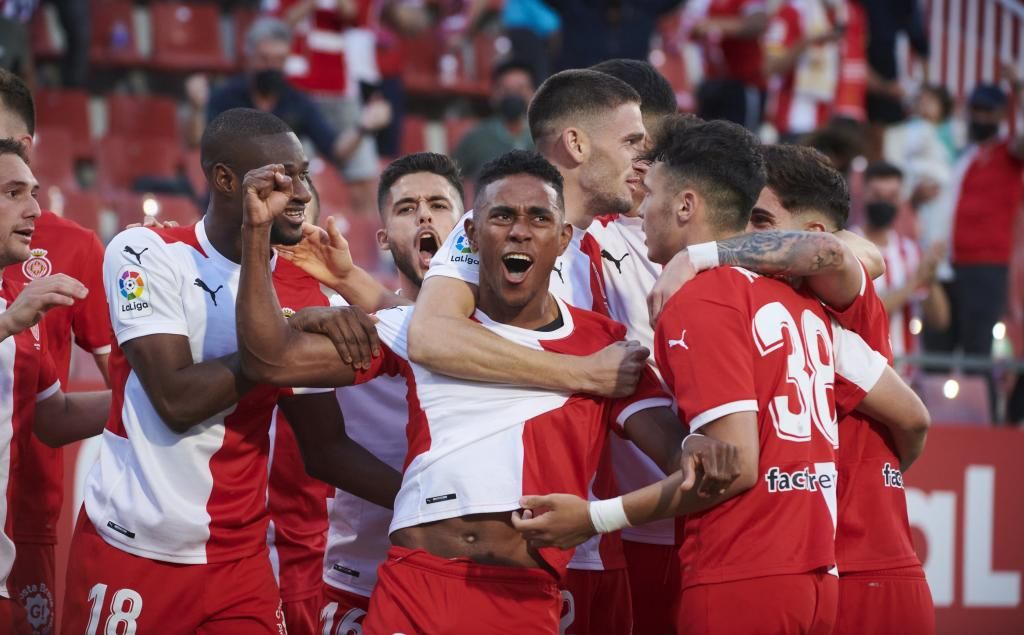 3-0: Un inicio arrollador del Girona aleja al Almería de la final por el ascenso a Primera