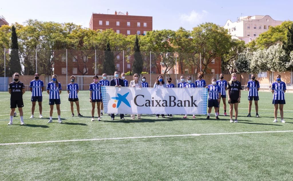CaixaBank se une a la familia de patrocinadores del Sporting Club de Huelva