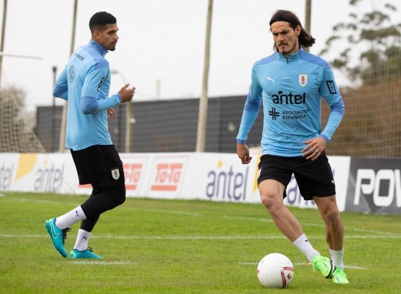 Cavani se suma a los entrenamientos de Uruguay pensando en la Copa América