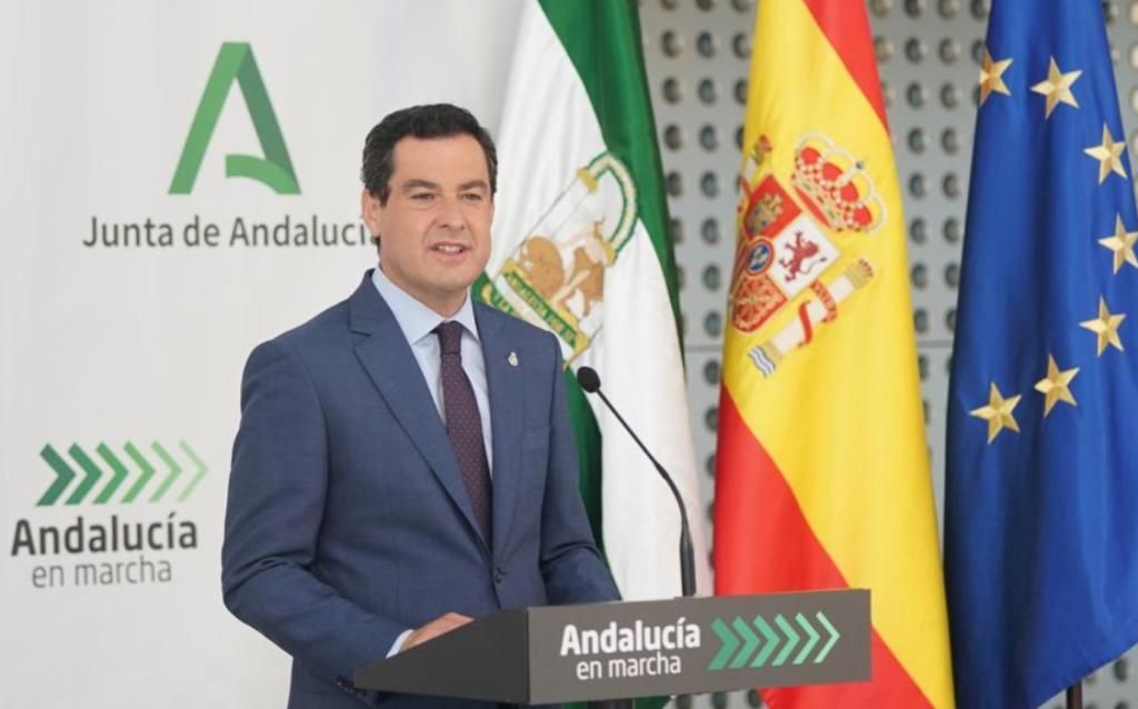 Moreno advierte a Sánchez, ofrece Andalucía para vacunar y avisa que quiere agotar la legislatura