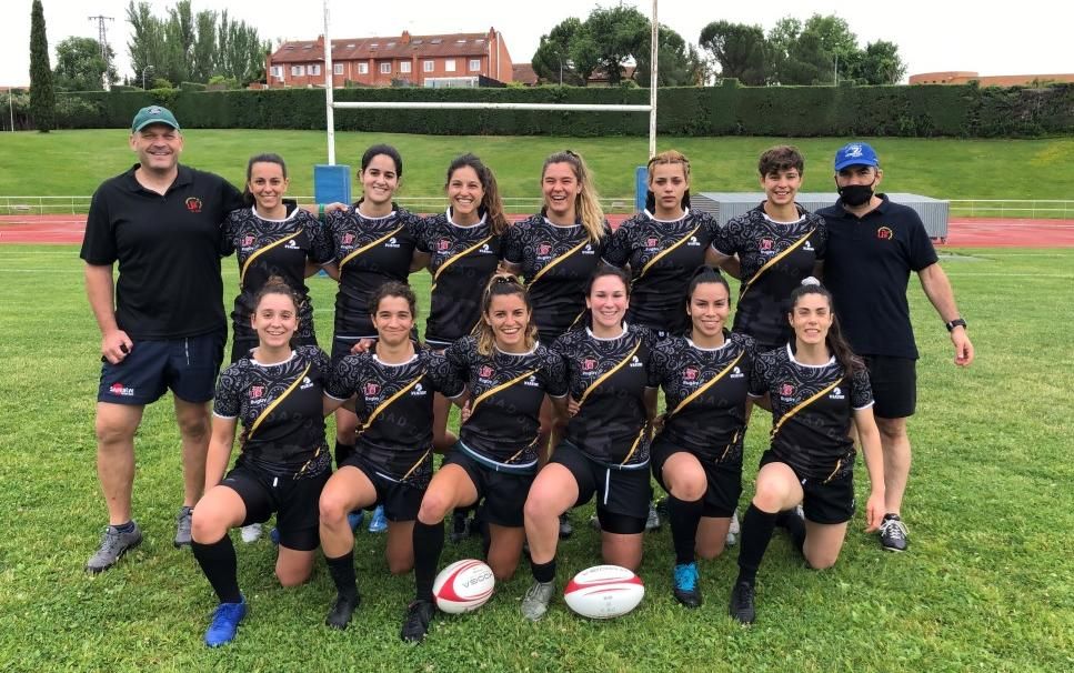 El equipo de la US de rugby a siete femenino, tercero en el torneo nacional