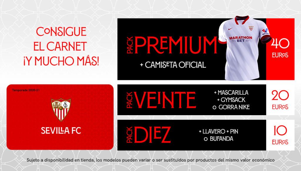 El Sevilla FC amplía el plazo para el carné simbólico