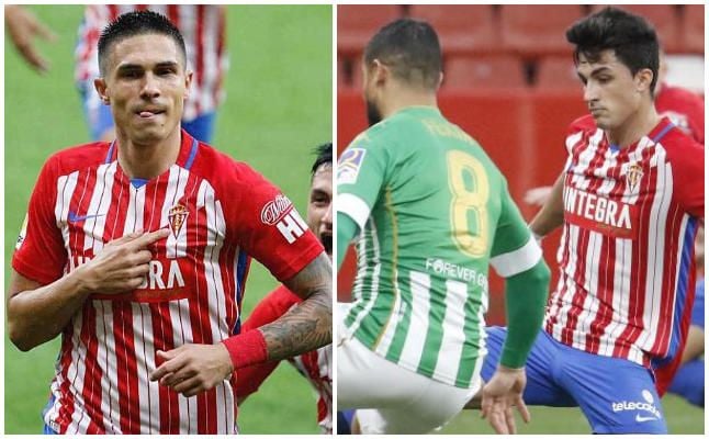 El Sporting manda un claro mensaje para Cádiz y Betis ante el interés en Djuka y Manu García