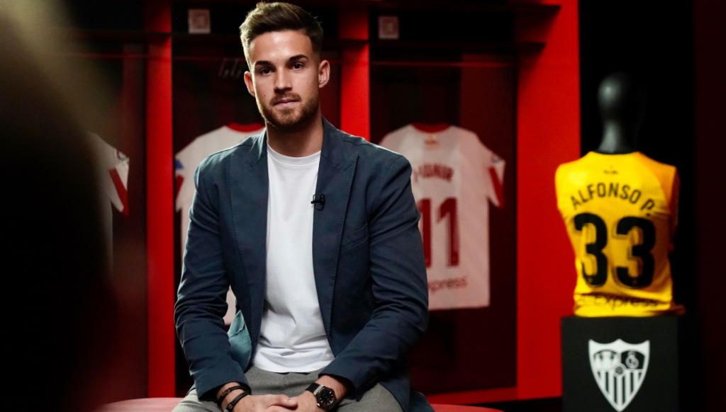 Alfonso Pastor: "Por mí me quedo en el Sevilla toda la vida"