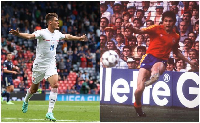 El golazo del checo Schick pulveriza un récord de la Eurocopa que desde hace 33 años tenía... ¡Gordillo!