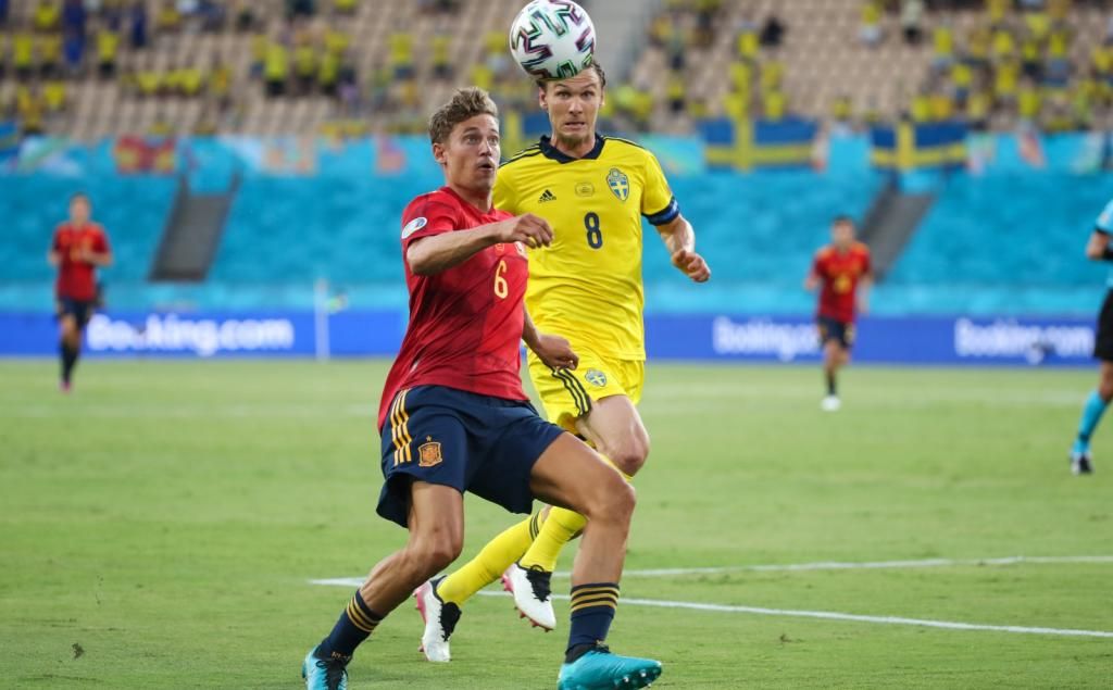 Marcos Llorente, molesto con La Cartuja: "No me parecen bien los pitos"