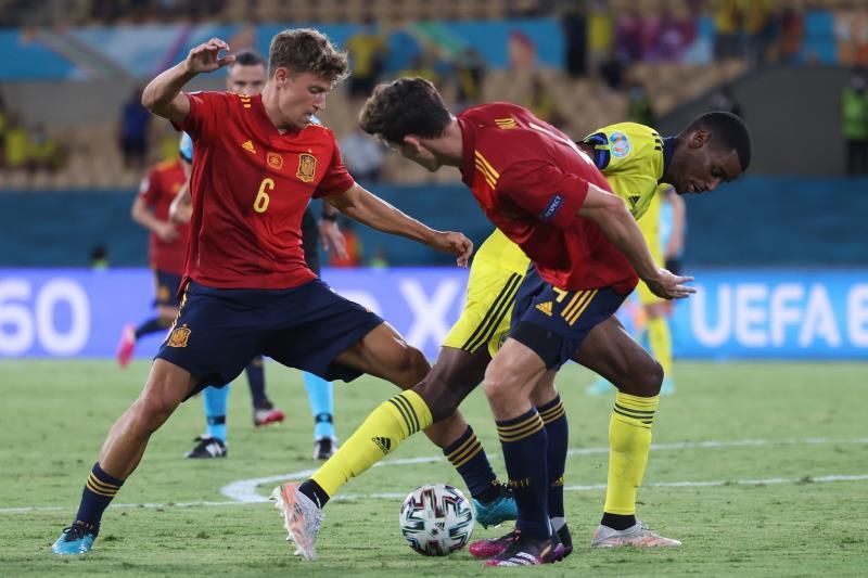 España: 852 pases, 110,65 kilómetros recorridos y 17 remates para sumar sólo un punto