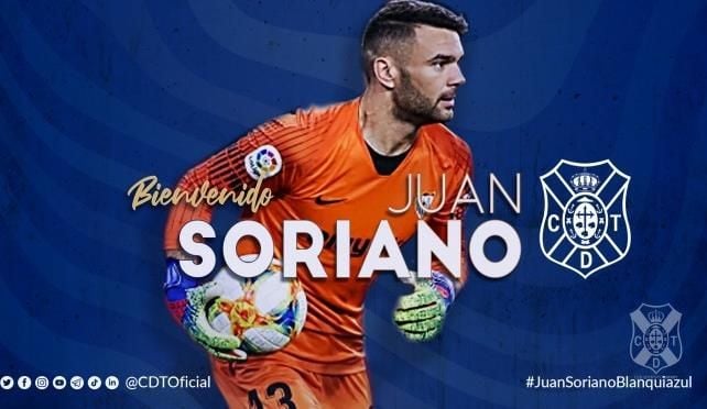 Juan Soriano, ex del Sevilla FC, ficha por el Tenerife