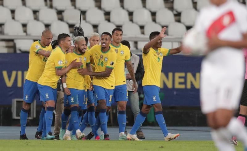4-0. Brasil golea a Perú al ritmo de Neymar y encauza su pase a cuartos