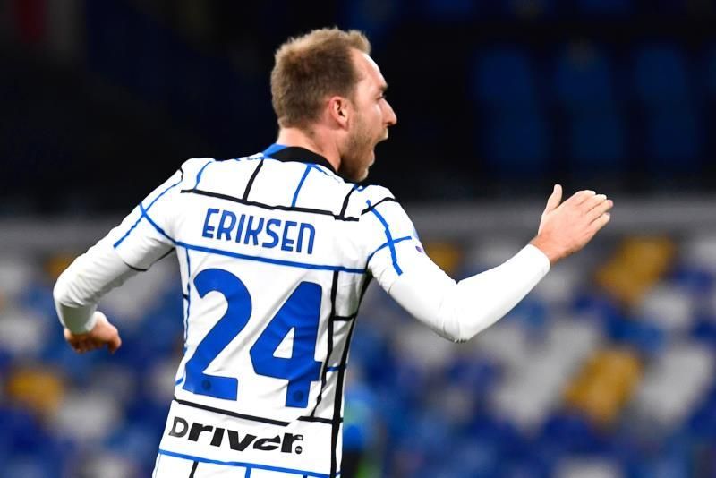 Inter celebra el regreso a casa de Eriksen: "Nunca paramos de pensar en ti"