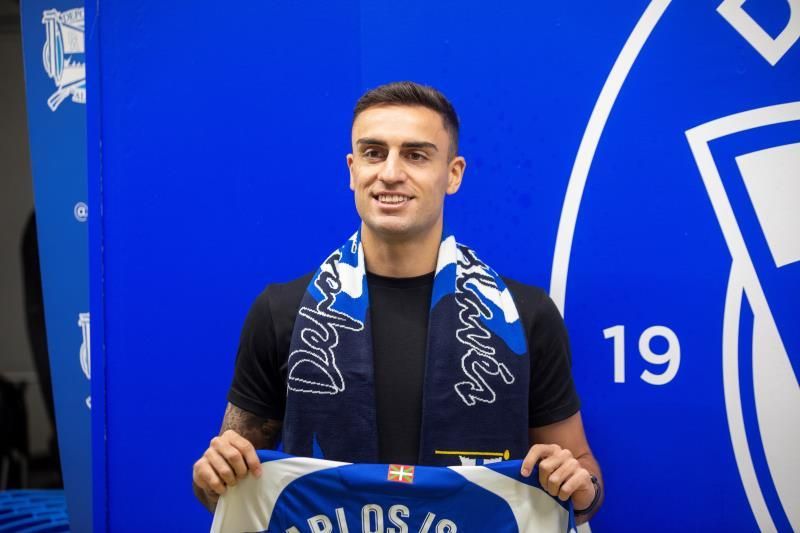 Carlos Isaac: "Trabajaré para ser el lateral titular"