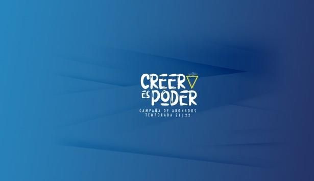 "Creer es poder", la campaña de abonados del Cádiz CF 2021/22