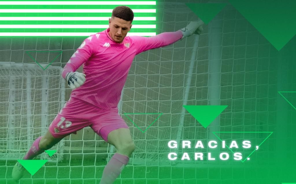 Carlos Marín se despide del Betis Deportivo: "Gracias, béticos; aquí siempre tendréis a un amigo"