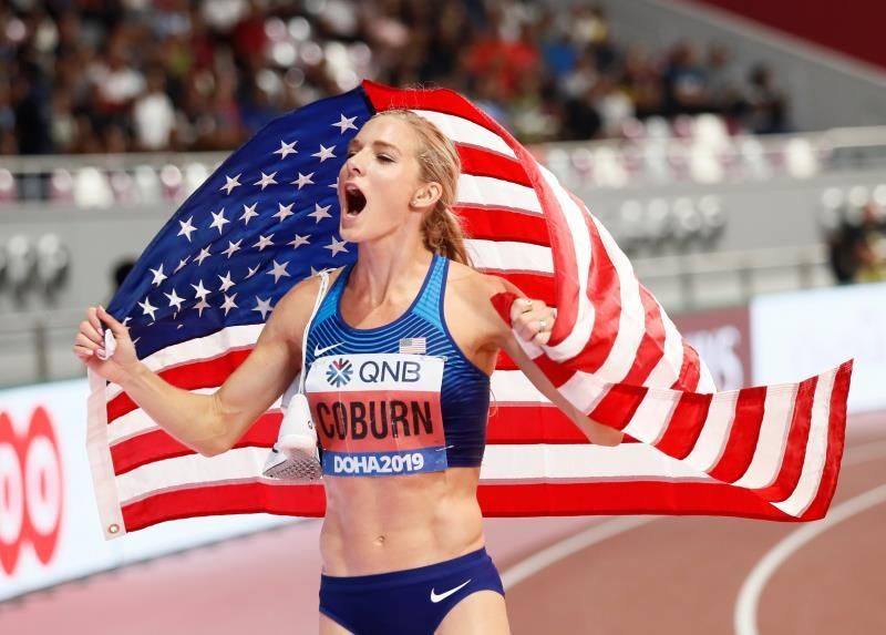 Emma Coburn gana los 3.000 metros obstáculos y disputará sus terceros Juegos