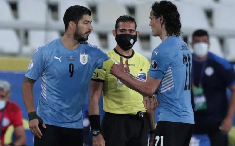 1-0. Cavani vive del gol y Uruguay se verá de nuevo con Colombia en Brasil