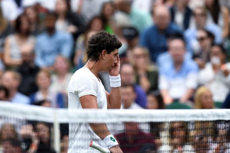 Carla Suárez dice adiós a Wimbledon tras caer con honores ante la número uno