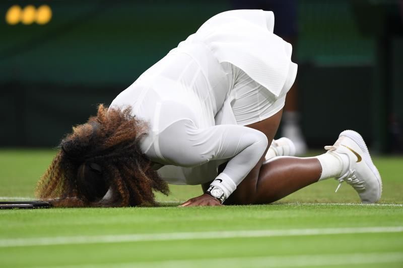 Serena se retira de Wimbledon por lesión
