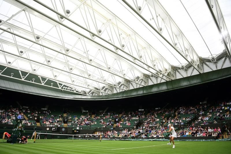 Wimbledon cancela 27 partidos y suspende seis por la lluvia