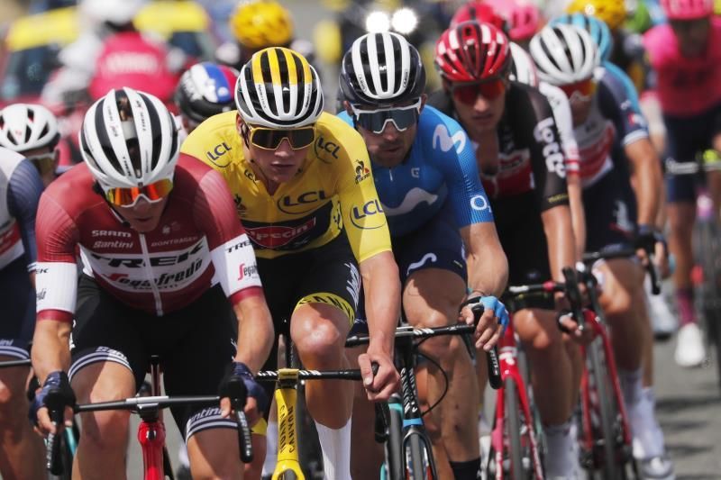 Mohoric gana la etapa maratón entre lágrimas; Van der Poel más líder del Tour