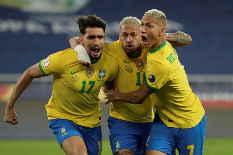 Lucas Paquetá dice que lo importante fue el avance de Brasil a semifinales