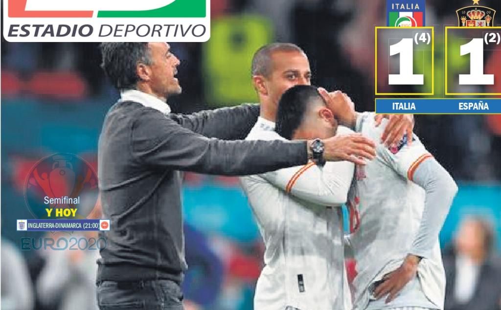 La portada de ESTADIO