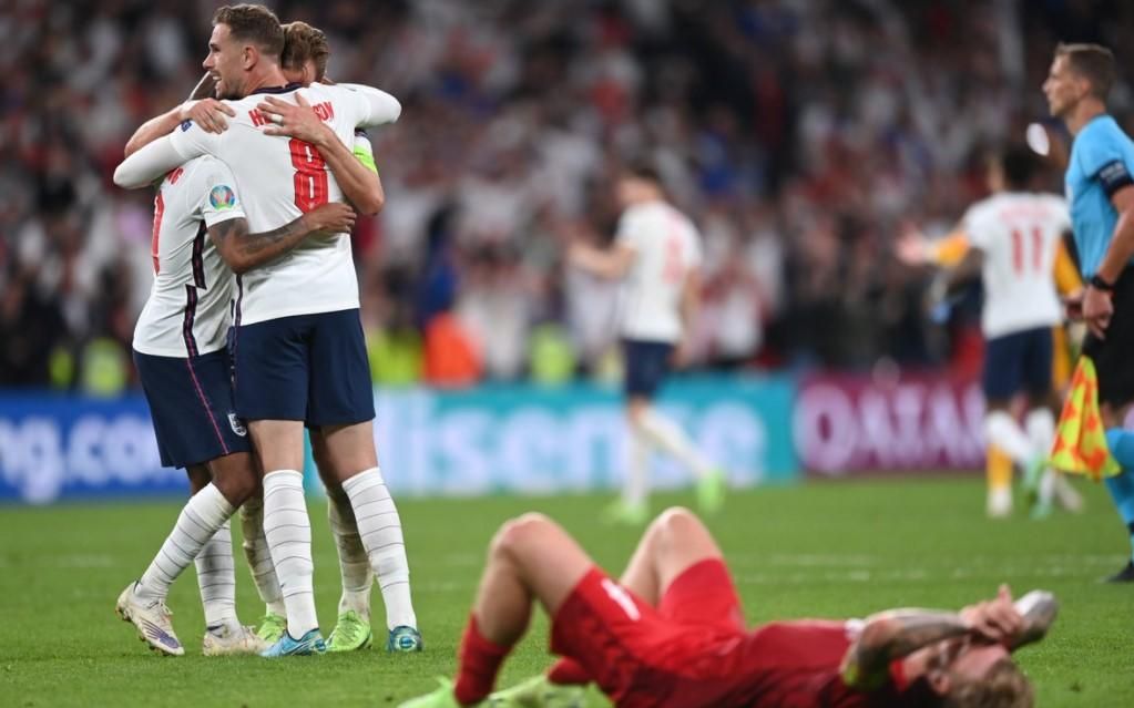 Inglaterra 2-1 Dinamarca: Rompe su maldición y se estrena en una final