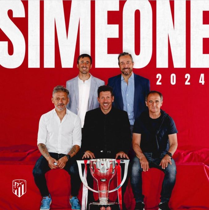 La 'era Simeone' se alarga hasta 2024