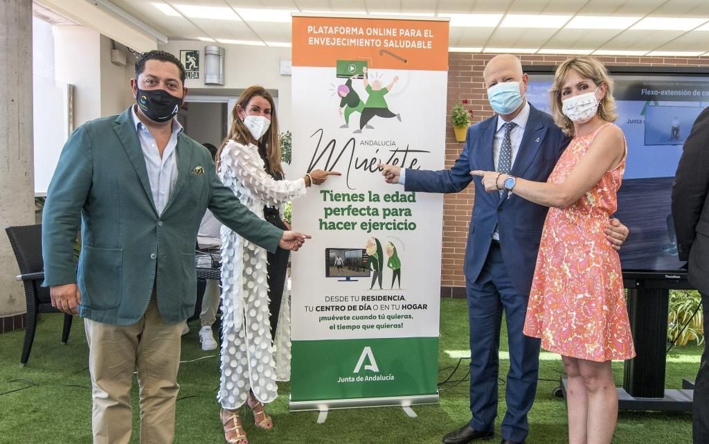 'Andalucía Muévete', la nueva plataforma online de la Junta para lograr un envejecimiento saludable